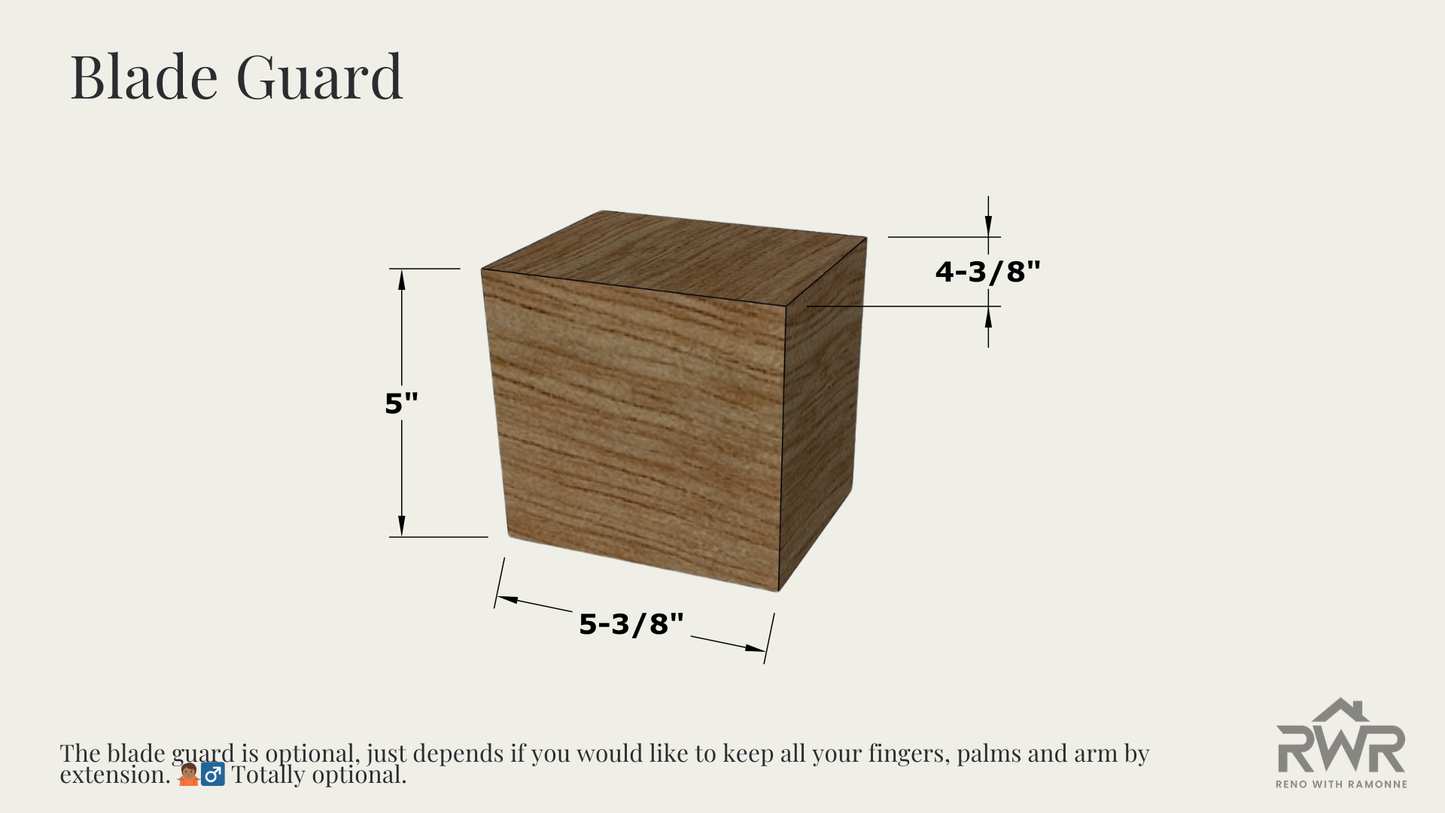 Crosscut sled Built Plans