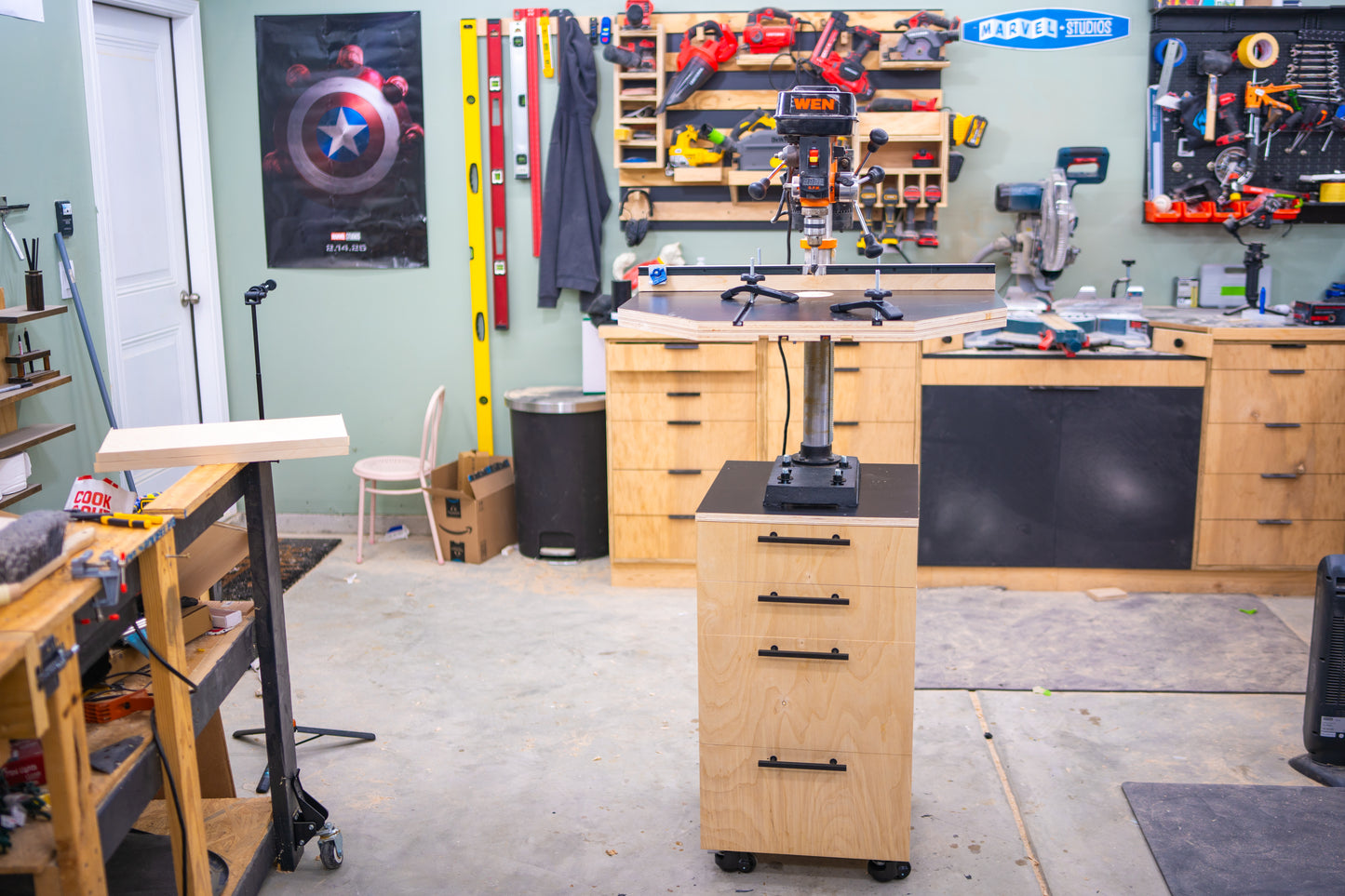 Drill Press Station