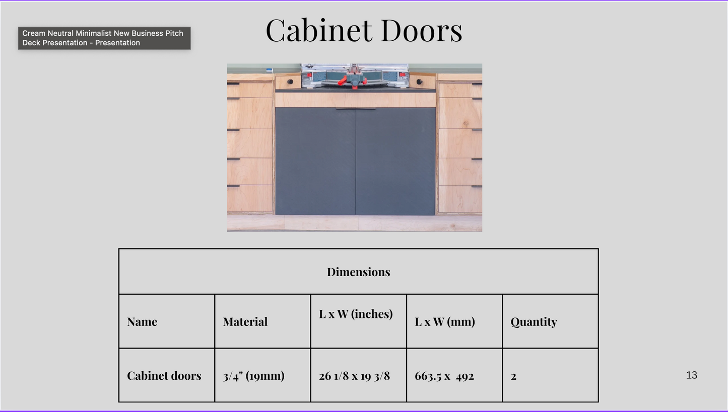 Miter saw Station - Build plans
