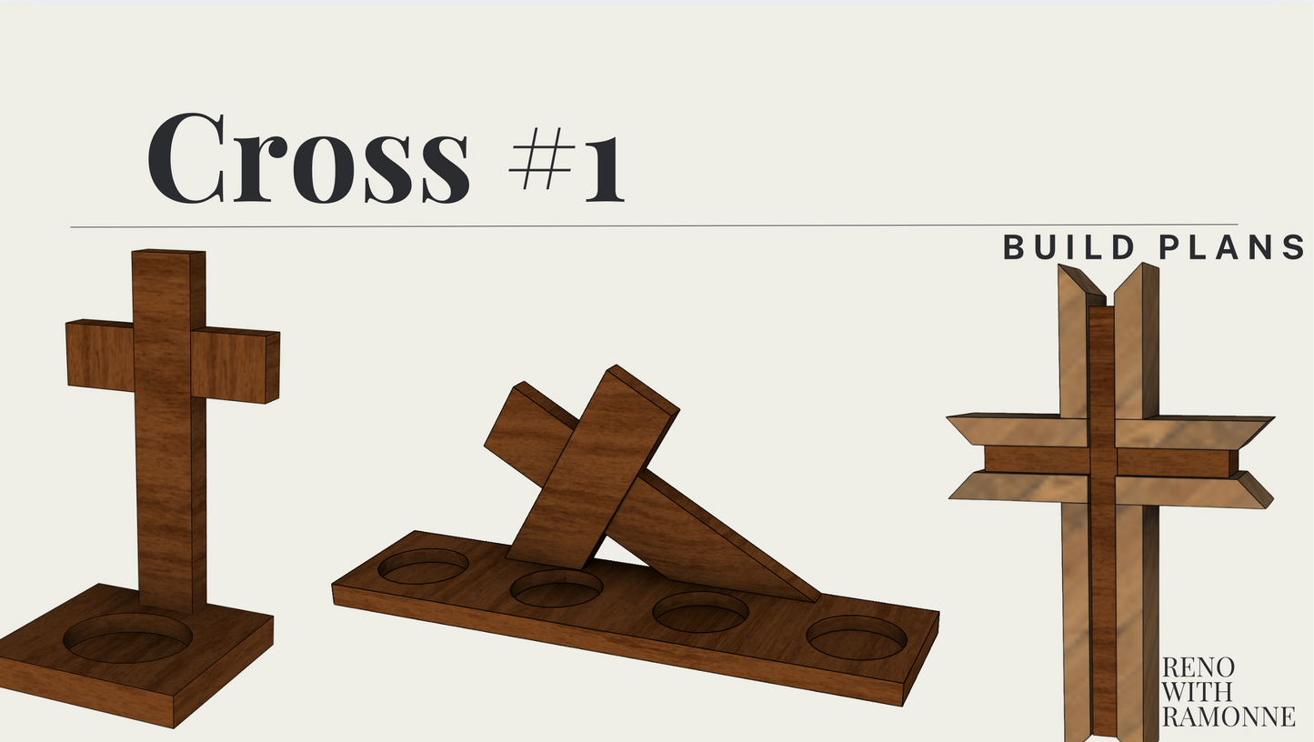 Three DIY Crosses